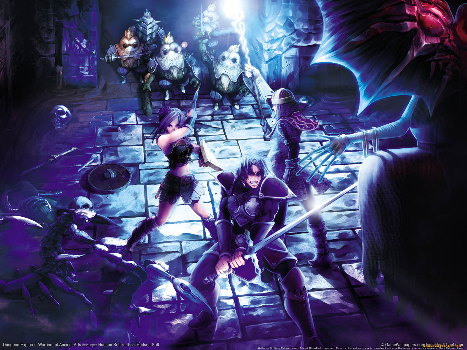 , , dungeon, explorer, warrios, of, ancient, arts